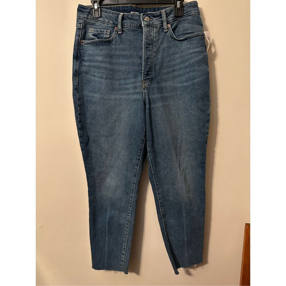Old Navy Higher High-Waisted OG Straight Ankle Jeans